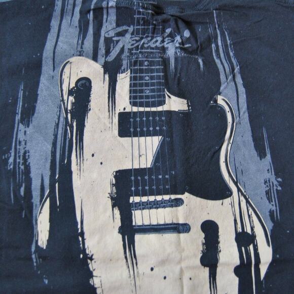 Fender Guitar Custom Shop Black Short Sleeve Shirt Large - Picture 4 of 7